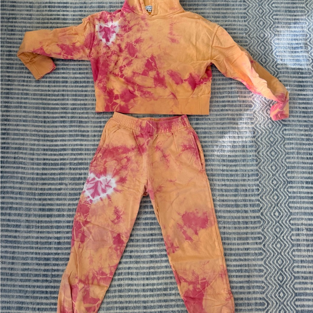 Tie-Dye Hoodie and Joggers Set